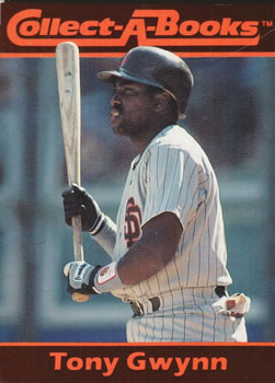 1990 Collect-A-Books #17 Tony Gwynn Front