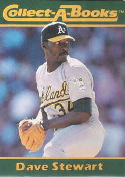 1990 Collect-A-Books #18 Dave Stewart Front