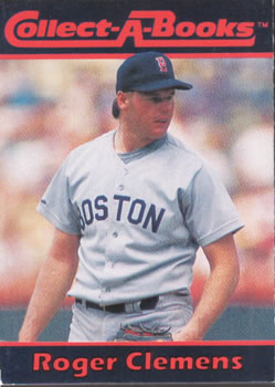 1990 Collect-A-Books #19 Roger Clemens Front