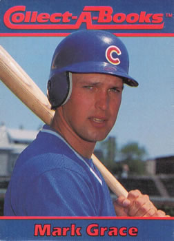1990 Collect-A-Books #31 Mark Grace Front