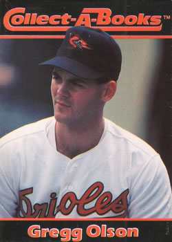 1990 Collect-A-Books #32 Gregg Olson Front
