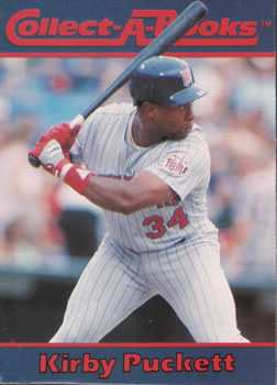 1990 Collect-A-Books #33 Kirby Puckett Front