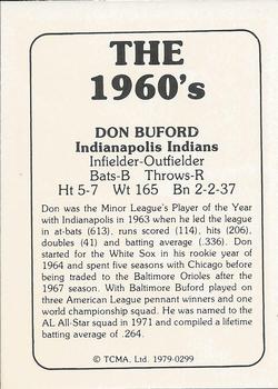 1981 TCMA The 1960's II #0299 Don Buford Back