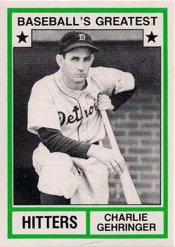 1987 TCMA 1982 Greatest Hitters #34 Charlie Gehringer Front
