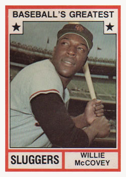 1987 TCMA 1982 Greatest Sluggers  #6 Willie McCovey Front