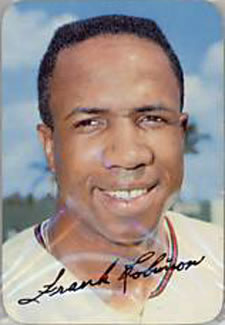 1969 Topps Super #2 Frank Robinson Front
