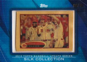 2012 Topps Update - Silk Collection #NNO Todd Frazier Front