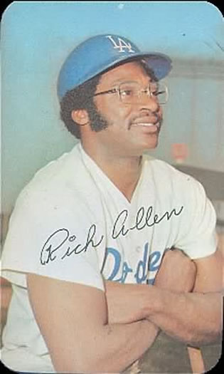 1971 Topps Super #40 Rich Allen Front