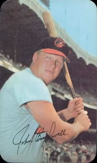 1971 Topps Super #5 Boog Powell Front