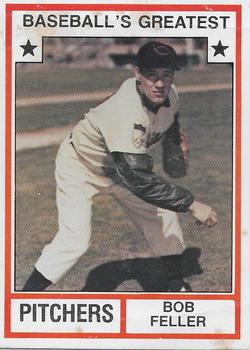 1982 TCMA Baseball's Greatest Pitchers (Tan Back) #1 Bob Feller Front