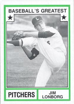 1982 TCMA Baseball's Greatest Pitchers (Tan Back) #26 Jim Lonborg Front