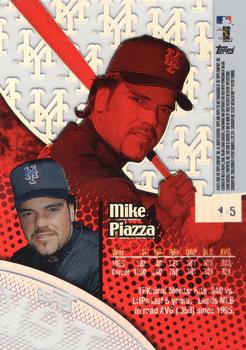 2000 Topps Tek - Pattern 05 #1-5 Mike Piazza Back
