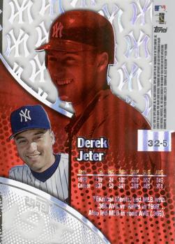 2000 Topps Tek - Pattern 05 #32-5 Derek Jeter Back