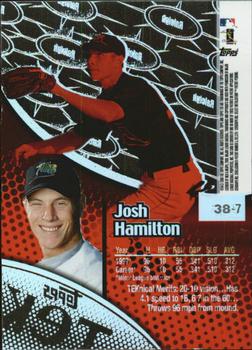 2000 Topps Tek - Pattern 07 #38-7 Josh Hamilton Back