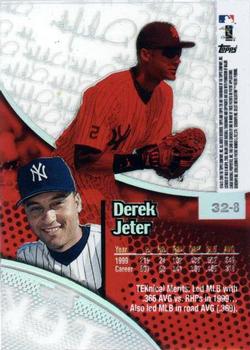 2000 Topps Tek - Pattern 08 #32-8 Derek Jeter Back