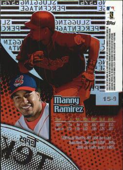 2000 Topps Tek - Pattern 09 #15-9 Manny Ramirez Back