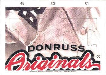 2002 Donruss Originals - Ted Williams Puzzle #NNO Pieces 49-51 Front