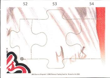 2002 Donruss Originals - Ted Williams Puzzle #NNO Pieces 52-54 Front