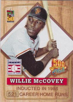 2001 Topps Post Cereal 500 Home Run Club #4 Willie McCovey Front