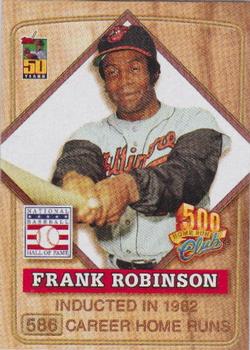 2001 Topps Post Cereal 500 Home Run Club #5 Frank Robinson Front