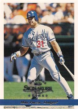 1997 Donruss Signature Series #7 Mike Piazza Front