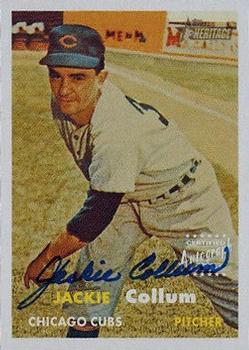 2006 Topps Heritage - Real One Autographs #ROA-JAC Jack Collum Front