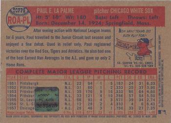 2006 Topps Heritage - Real One Autographs #ROA-PL Paul LaPalme Back
