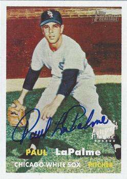 2006 Topps Heritage - Real One Autographs #ROA-PL Paul LaPalme Front