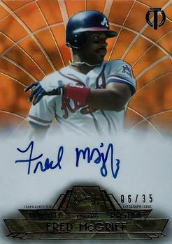 2014 Topps Tribute - Tribute to the Pastime Autographs Sepia #TPT-FM Fred McGriff Front