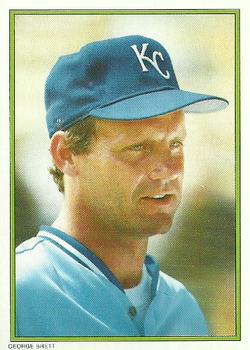 1986 Topps - 1986 All-Star Set Collector's Edition (Glossy Send-Ins) #18 George Brett Front