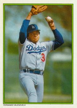 1986 Topps - 1986 All-Star Set Collector's Edition (Glossy Send-Ins) #3 Fernando Valenzuela Front