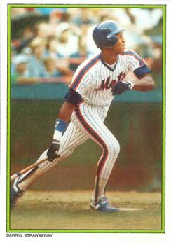 1986 Topps - 1986 All-Star Set Collector's Edition (Glossy Send-Ins) #11 Darryl Strawberry Front