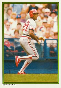 1986 Topps - 1986 All-Star Set Collector's Edition (Glossy Send-Ins) #21 Vince Coleman Front