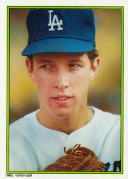 1986 Topps - 1986 All-Star Set Collector's Edition (Glossy Send-Ins) #24 Orel Hershiser Front