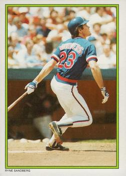 1986 Topps - 1986 All-Star Set Collector's Edition (Glossy Send-Ins) #34 Ryne Sandberg Front