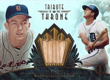 2014 Topps Tribute - Tribute to the Throne Relics #THRONE-AK Al Kaline Front