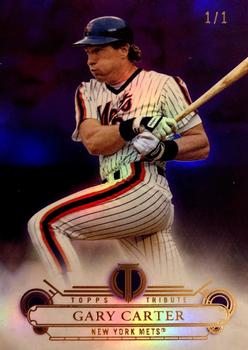2014 Topps Tribute - Purple #58 Gary Carter Front