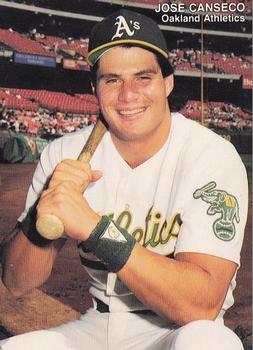 1990 Mother's Cookies Jose Canseco #1 Jose Canseco Front