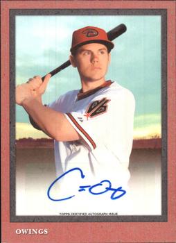 2014 Topps Turkey Red - Autographs #TRA-10 Chris Owings Front