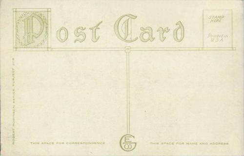 1912 Robert Robinson Postcards (PC766) #NNO Batter Back