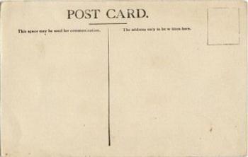 1910 PC796 Sepia Postcards #NNO Gabby Street Back
