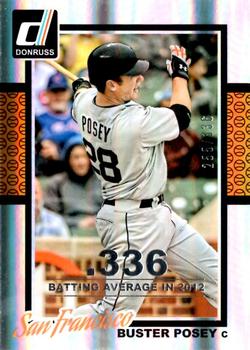 2014 Donruss - Stat Line Season #49 Buster Posey Front
