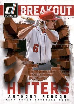 2014 Donruss - Breakout Hitters #27 Anthony Rendon Front