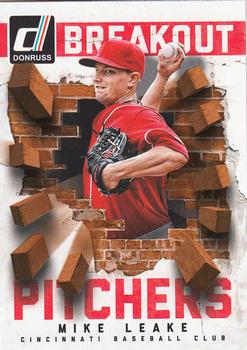 2014 Donruss - Breakout Pitchers #19 Mike Leake Front
