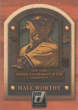 2014 Donruss - Hall Worthy #2 Derek Jeter Front