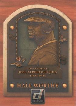 2014 Donruss - Hall Worthy #3 Albert Pujols Front