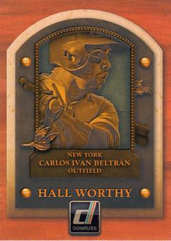 2014 Donruss - Hall Worthy #5 Carlos Beltran Front