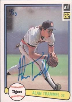 2014 Donruss - Recollection Collection Buyback Autographs #76 Alan Trammell Front