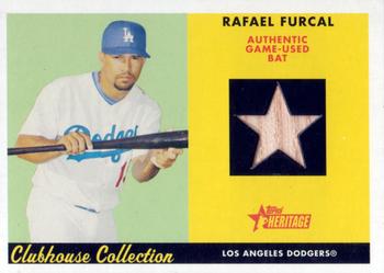 2007 Topps Heritage - Clubhouse Collection Relics #CC-RF Rafael Furcal Front