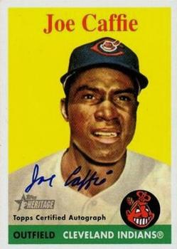 2007 Topps Heritage - Real One Autographs #ROA-JC Joe Caffie Front